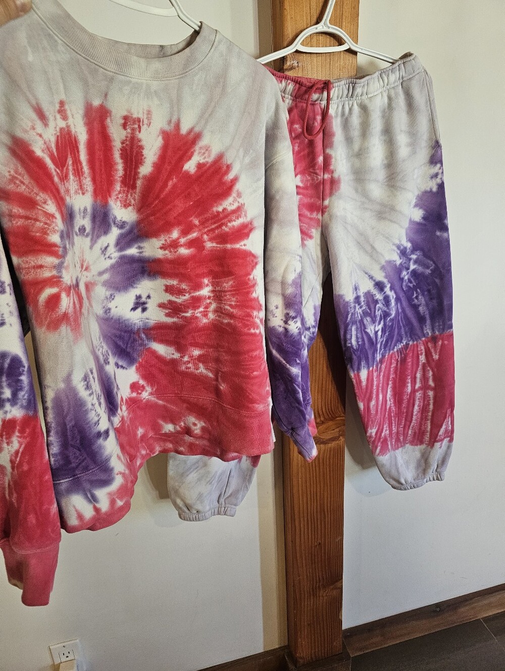 TNA Tie Dye Cotton 2 Piece Joggers